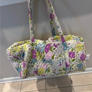 Vera Bradley retired Watercolor large duffel bag